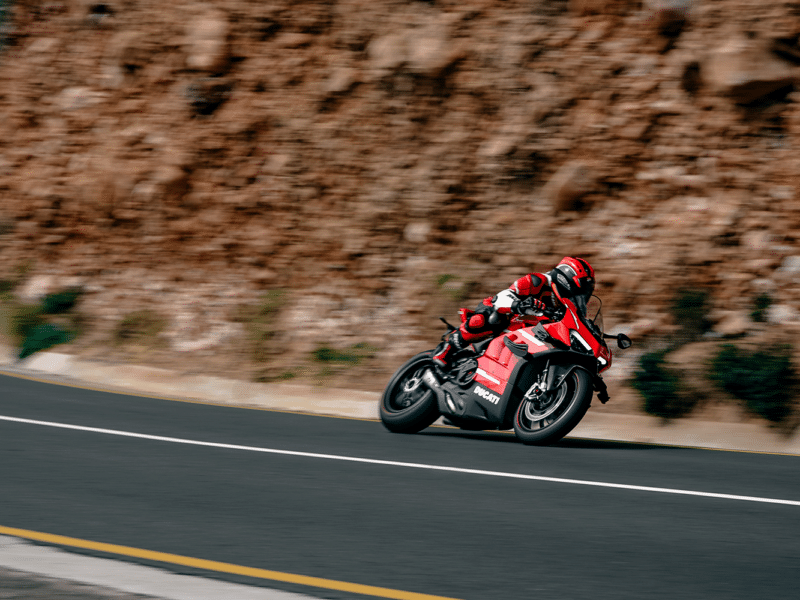 Fed motorcykel: Ducati Panigale V4