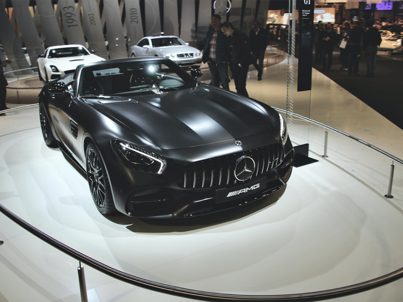 Se den vilde Mercedes GT C