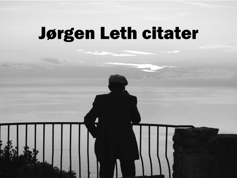 Jørgen Leth citater – de bedste videoer