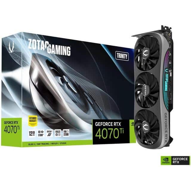 Zotac GeForce RTX 4070 Ti Trinity HDMI 3xDP 12GB